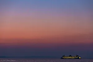 A photograph titled Dusk