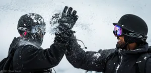 A photograph titled Snow Five