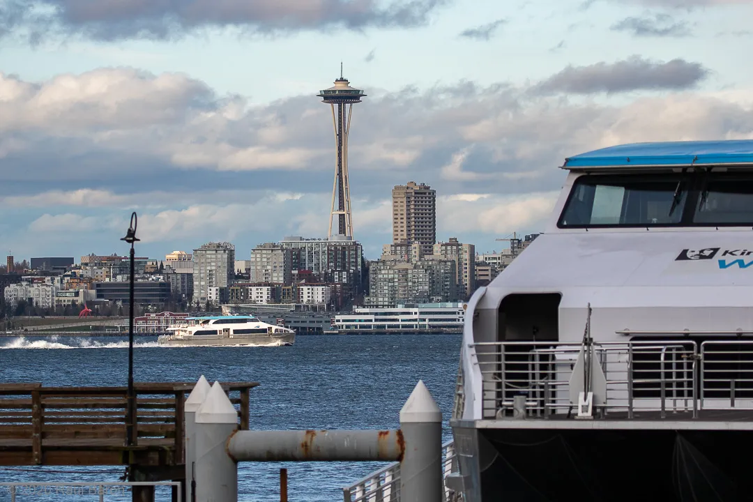 A photograph titled From Water Taxi Pier