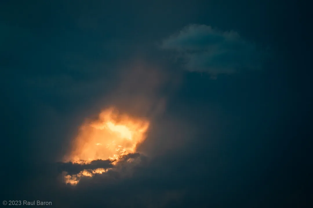 A photograph titled Sky Light