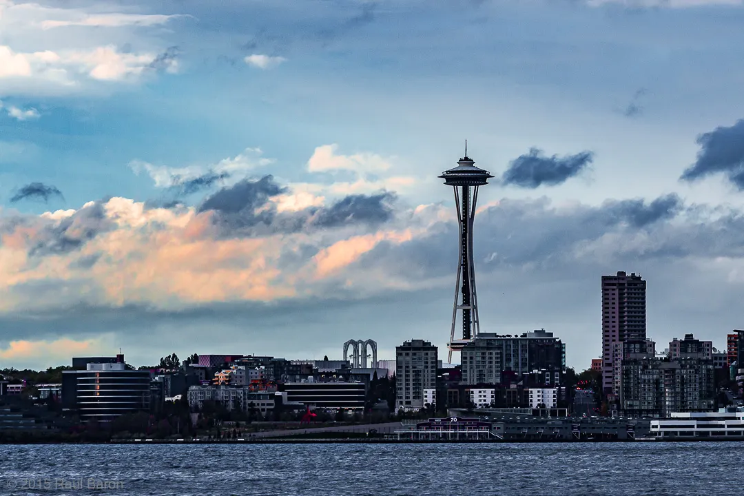 A photograph titled Shadow Needle