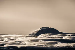 A photograph titled Above