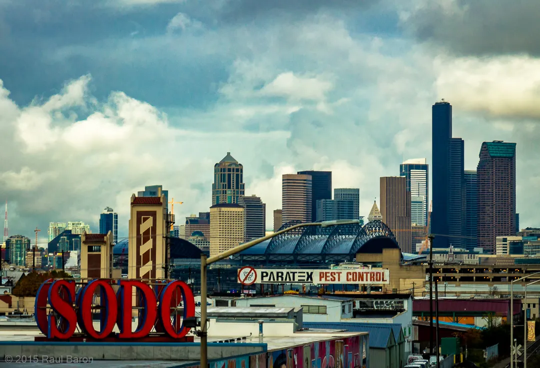 A photograph titled SODO